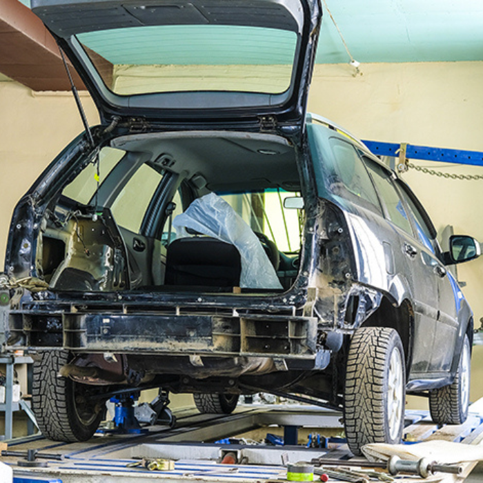 Frame Straightening Mastery at Quality Paint and Body in Gulfport, MS